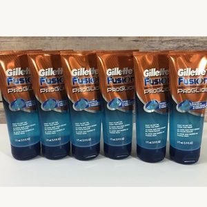 Gillette Fusion ProGlide Clear Shave Gel 6-Pack